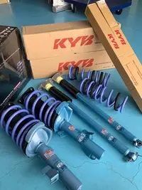 在飛比找Yahoo!奇摩拍賣優惠-KYB NEW SR藍筒 搭配TS短彈簧總成套件 FORD 