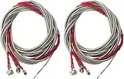 Set of 10 Steel Strings for 5 String Bass Guitar Great Replacement