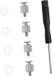 Holibanna 1 Set Screw Set Screws .2 Screw Computer Accessory Computer Part Screw Hard Disk Mounting Screw Standoff Mounting .2 Motherboard Mounting Screw Nut Stainless Steel