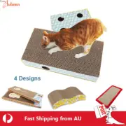 Cat Scratch Board Scratching Post Toy Gym Cardboard Sisal Pet Scratcher Mat