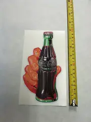 COCA COLA PEPSI COLA DECAL SODA HAND STICKER 8inches
