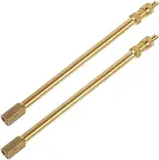 Tire Valve Extender Durable Valve Stem Extension Rod for Electric Scooters Bikes Easy Inflation for Tubeless Tires Compatible with Various Vehicles