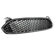 13-16 FORD FUSION HONEYCOMB MESH HOOD UPPER GRILLE GLOSS BLACK W/CHROME TRIM NEW (for: Ford)
