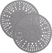 Tub Drain Hair Catcher,Floor Drain Filter for Shower | Round Shape Anti-Clog Bathroom Fixtures for Kitchen Restroom Laundry Room Apartment