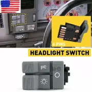 Headlight Parking Light Rocker Switch For Chevrolet GMC Pickup Truck 1992 (for: Chevrolet)