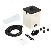 VEVOR Solder Fume Extractor, 150W Soldering Smoke Extractor with 3-Stage Filters, 332 m/h Strong Suction Smoke Absorber and Purifier for Soldering, E