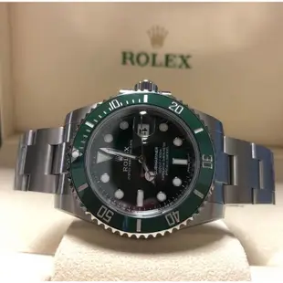 勞力士 116610LV 綠水鬼 ROLEX 勞力士 Submariner 綠陶瓷 潛航者 機械錶 redwing