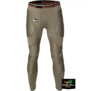 NEW BANDED GEAR BASE LAYER BOTTOM - PRIMALOFT INSULATION - SPANISH MOSS