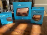 Alexa Echo Show 8 With Adjustable Stand And Echo Dot 3 Item Package