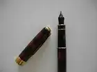 PARKER SONNET IIII FOUNTAIN PEN CHINESE LAQUE 18 KT NIB SIZE S