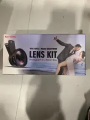 KEYWING Phone Lens Kit, 15x Macro Lens for iPhone & Android +0.45x Super Wide-An