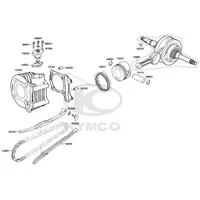 在飛比找蝦皮購物優惠-{勘}光陽原廠 GP 內鏈條調整器 墊片 活塞環組 活塞 活