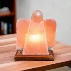Himalayan Salt Lamp - Angel Includes 12v Cord and 12 Watt Globe