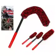 3pcsCar Tyre Rim Cleaner Tyre Brush Wash Car Clean Tool