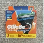 NEW GILLETTE FUSION 5 PROGLIDE 8 CARTRIDGES RAZOR BLADES REFILLS