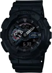 Casio Men'S 51.00Mm Quartz Watch with LCD Analogue - Digital Dial and Black Rubb