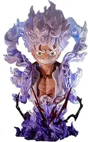 17CM Anime One Piece Luffy Gear Five Anime Figure Monkey D. Upper Body Action Figure Manga Decoration Collectibles Gifts