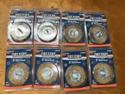 8 - Tuff Stuff 3” Fine Wire Wheel Brush & Coarse Wire 13427 & 13426