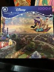 Ceaco - Disney - Thomas Kinkade - Aladdin - 1000 Piece Jigsaw Puzzle