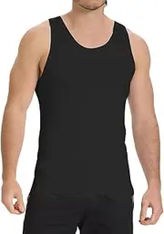 [NuCamper] Compression Vest for Men,Men's Gym Tank Tops Sports T Shirt, Men's Sleeveless Running Shirt, Quick Dry Functional Shirts Breathable Base Layer Vest for Sports Fitness Gym