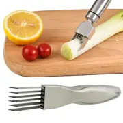 Scallion Slicer Stainless Steel Vegetable Cutter Shredder Chopper Kitchen Tool