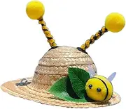 BUGUUYO Hat for Dogs and Cats Adorable Party Accessory with Leaf Ornament for Birthday Celebrations and Daily Decor Photography Prop