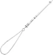 BESPORTBLE Jewish Bible Pointer Tool Elegant Metal Finger Pointer with Chain for Reading and Celebrations Durable and Lightweight Design present for Jewish Traditions and Ceremonies