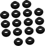 BUGUUYO Silicone Sealing Washer Wire Protection Silicone Grommets 20pcs Assortment Grommet Ring for Electrical Wire Gasket