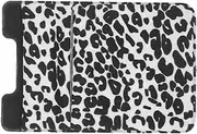 SEWACC Phone Card Holder Self Adhesive Credit Card Wallet for Mobile Phones Ultra Thin Back Pocket Storage Bag Stylish Leopard Print Design Compatible with iPhone and More