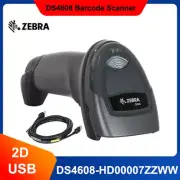Zebra DS4608-HD 2D Handheld Barcode Scanner with USB Cable DS4608-HD00007ZZWW