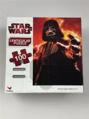 STAR WARS Darth Vader Lenticular Jigsaw Puzzle 100 Pieces 9" x 12" Cardinal NEW