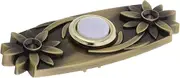 iplusmile Vintage Design Wired Doorbell Switch Retro Metal Doorbell Button Led Light for Home