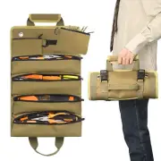 Super Large Wrench Roll Up Bag Oxford Tool Roll Organizer Big Pouch Tool Bag