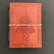 Genuine Leather Journal Diary Sketchpad Recycled Cotton Paper. Handmade In India