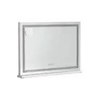 Bluetooth Makeup Mirror With Light Hollywood Led Vanity Large 80X58Cm