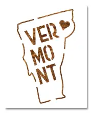 Vermont Stencil - Reusable Color, Draw, Paint Custom Stencil Art