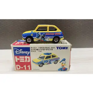 TOMICA D-11 唐老鴨 SUBARU R2 迪士尼 TOMY