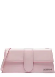 Jacquemus Le Bambino Long Leather top Handle bag - Light Pink One Size