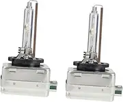 FUNOMOCYA Pair Xenon Hid Light Bulb Replacement Headlight for Car Lamp Low Power Long Life