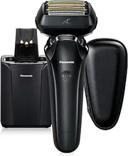 Panasonic Electric Razor for Men, Electric Shaver, ARC6 Six-Blade Electric Razor with Premium Automatic Cleaning and Charging Station, ES-LS9A-K (Black)