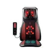 Full Body Neck Back Massager Shiatsu Massage Chair Car Seat Cushion Red