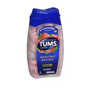 The Honest Company Tums Extra Strength Antacid Calcium Supplement, Assorted Berries 96 tabs (Pack of 3)