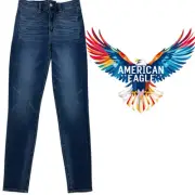 American Eagle Women's Next Level Curvy High-Waisted Jegging Size 4
