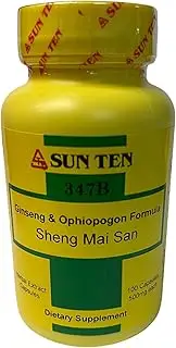 Ginseng & Ophiopogon Formula Capsules/Sheng Mai San/生脈散 - 1 Pack