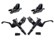 Shimano Deore BL-M6100 BR-M6100 I-Spec-EV Disc Brake Lever/Caliper Set (F+R)
