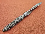 Knife Art Custom Handmade KRIS Blade Dagger, Full Hand Forged Damascus Steel