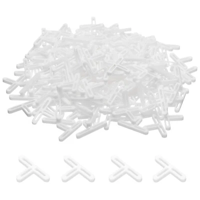 200pcs Tile Spacers 4mm Hard Plastic T Type Tiles Leveler Spacer for Ceramic