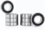 ACAECMGGFP Bearing ABEC-3 (8 PCS) 15 * 32 * 9 Mm Deep Groove 6002-2RS Ball Bearings 6002RZ 180102 RZ RS 6002 2RS Bicycle bearings