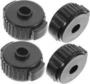 Alasum 4pcs Durable Cymbal Quick Release Nuts Easy Install Assembly Cap for Drum Kit Cymbal Fixing Buckle for Quick Removal and Installation