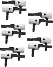 Generic Air Compressor Nozzle Attachment 10pcs Tire Pump Air Chuck Locking Air Chuck Tire Inflator Versatile for Bicycles Cars